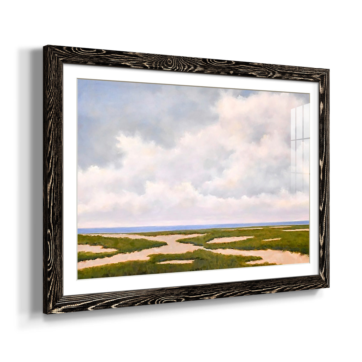 Beach Dunes-Premium Framed Print - Ready to Hang