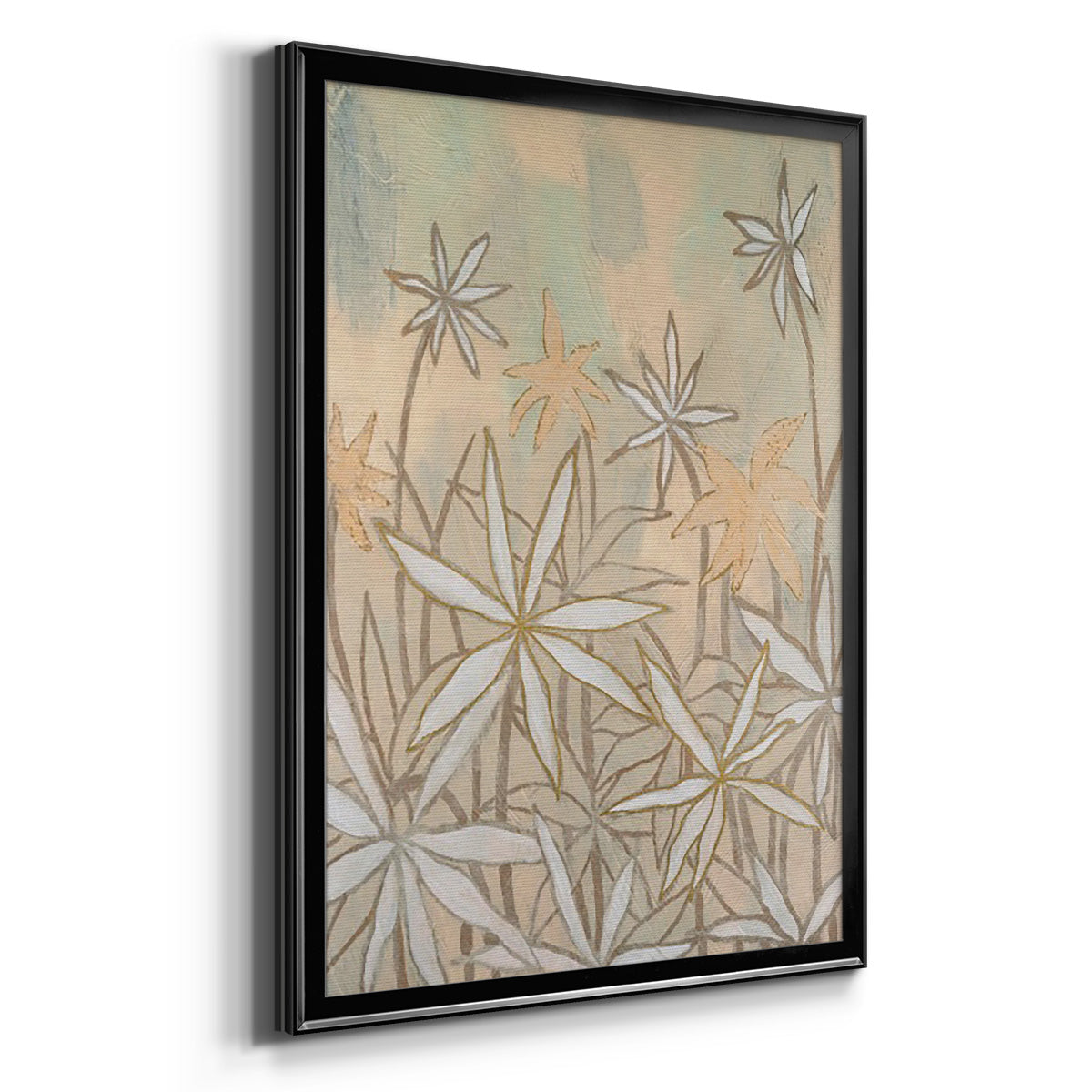 Embellished Starburst Bloom II Premium Framed Print - Ready to Hang