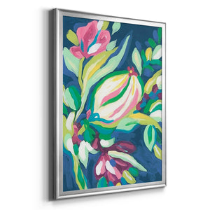 Blue Tropics III Premium Framed Print - Ready to Hang