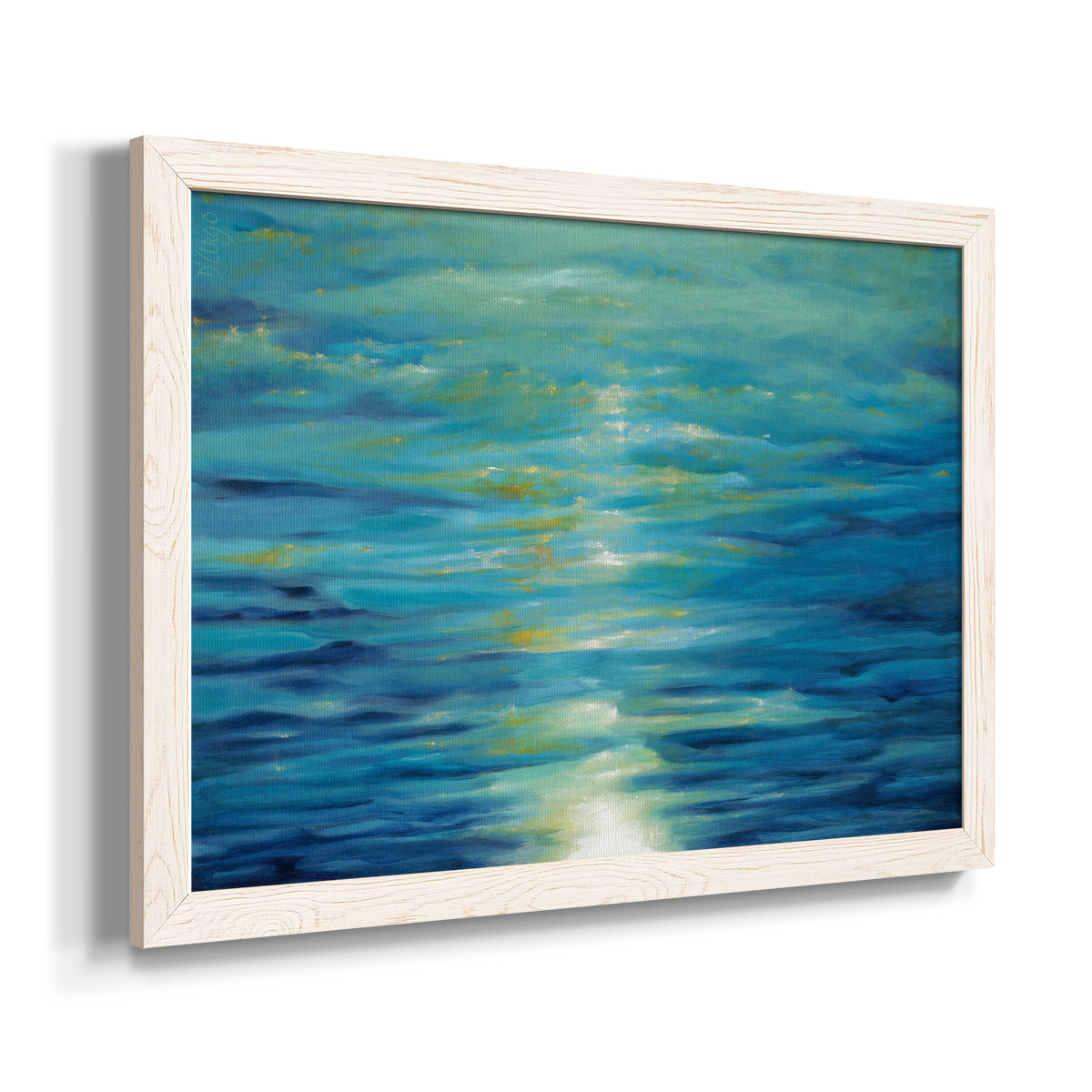 Deep Blue-Premium Framed Canvas - Ready to Hang