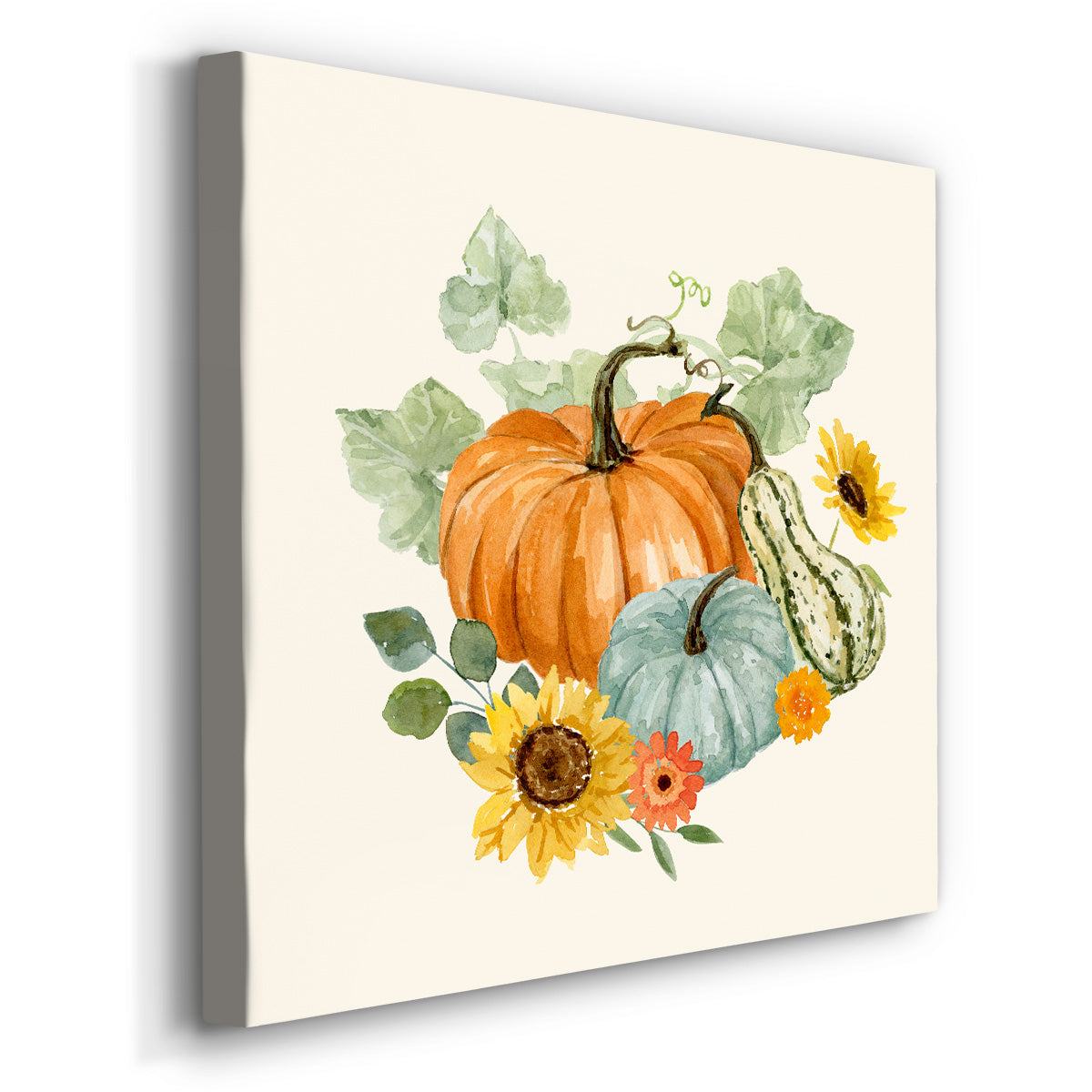 Hello Autumn I-Premium Gallery Wrapped Canvas - Ready to Hang
