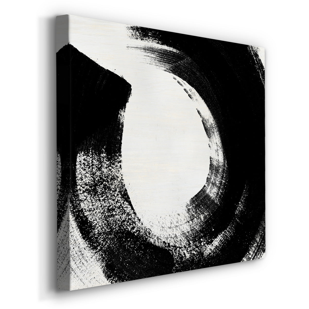 Block Brushwork VIII-Premium Gallery Wrapped Canvas - Ready to Hang