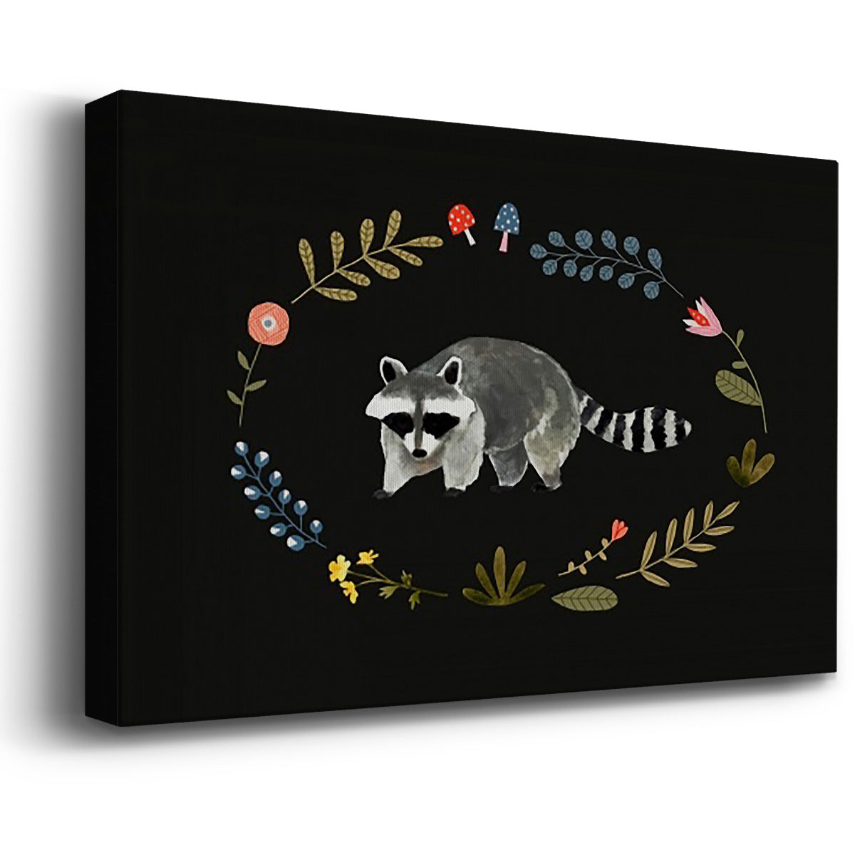 Critter & Foliage IV Premium Gallery Wrapped Canvas - Ready to Hang