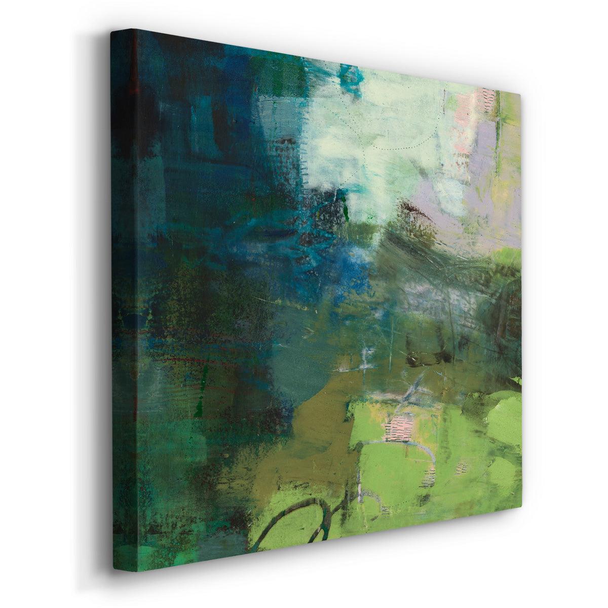Custom Stone VI-Premium Gallery Wrapped Canvas - Ready to Hang