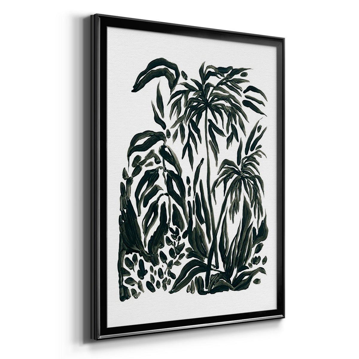 Ink Jungle IV Premium Framed Print - Ready to Hang