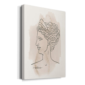 Greek Busts VI Premium Gallery Wrapped Canvas - Ready to Hang