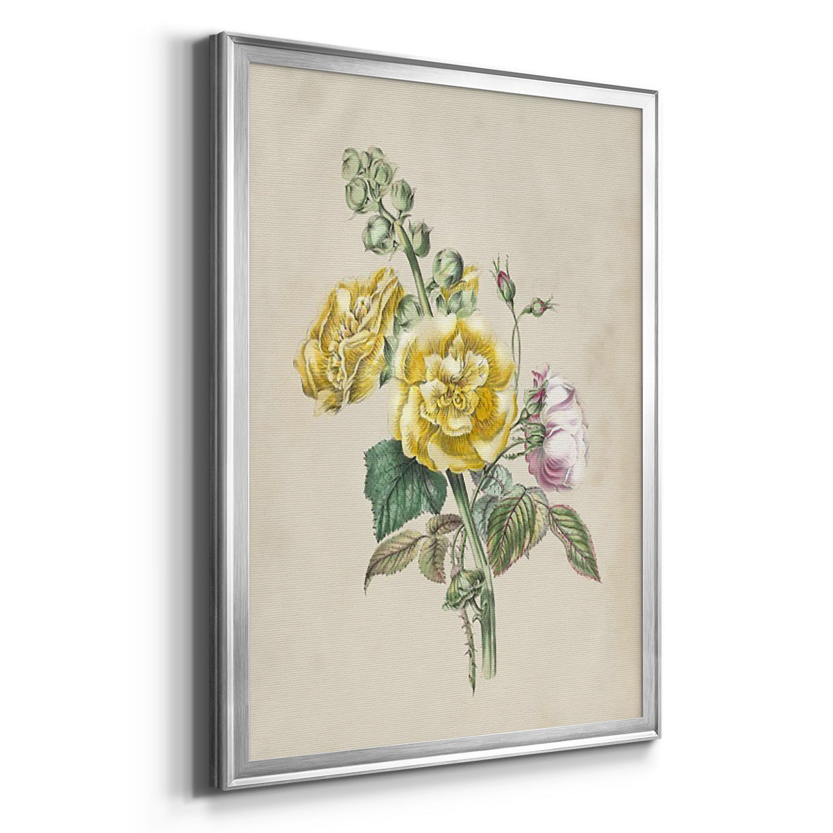 Antique Garden Bouquet II Premium Framed Print - Ready to Hang