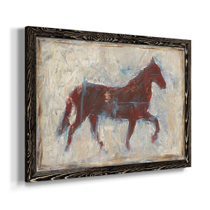 Iron Equine II-Premium Framed Canvas - Ready to Hang
