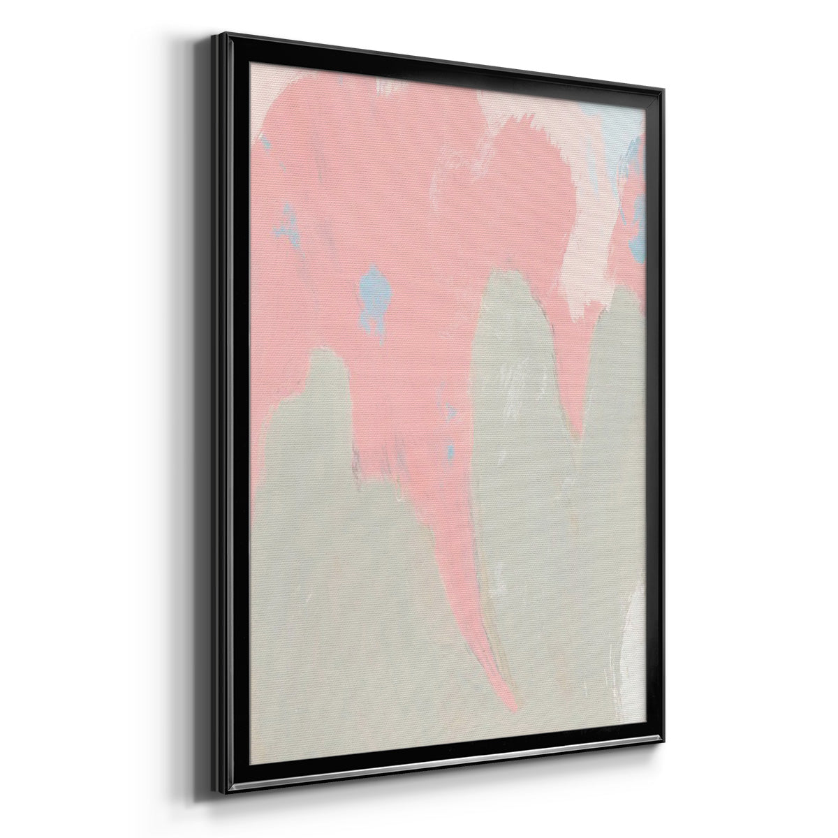 Blushing Abstract IV Premium Framed Print - Ready to Hang