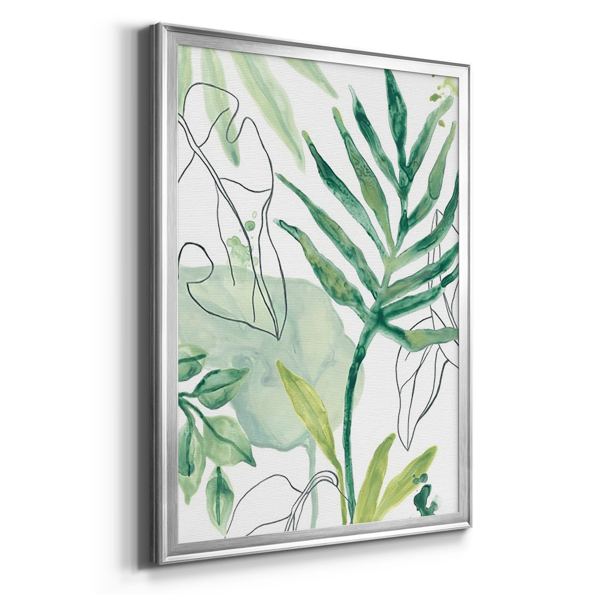 Tropical Palm Chorus III Premium Framed Print - Ready to Hang