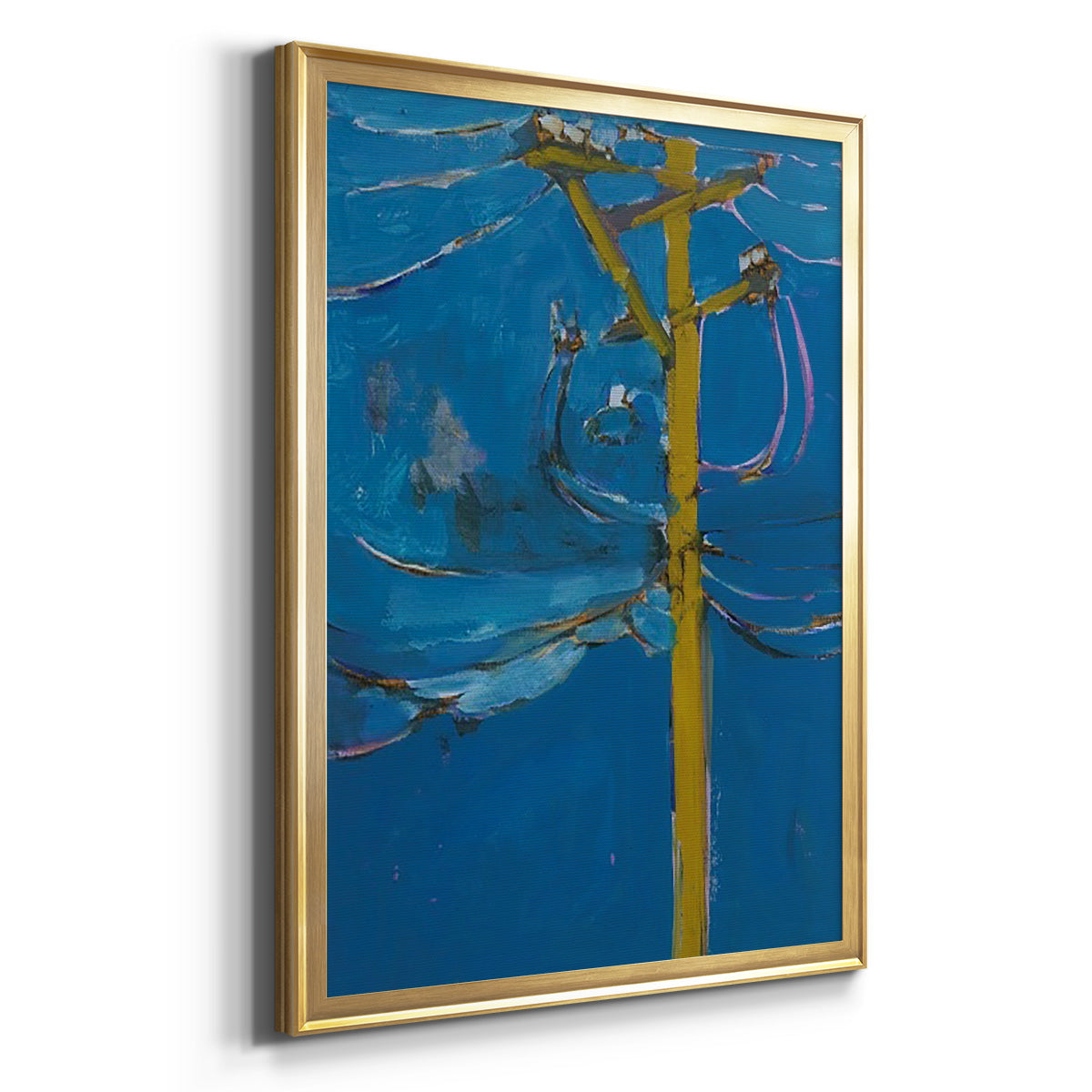 Wires IV Premium Framed Print - Ready to Hang