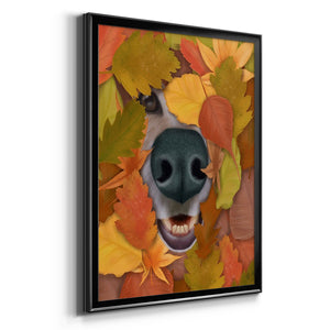 Sniffing Out Autumn Premium Framed Print - Ready to Hang