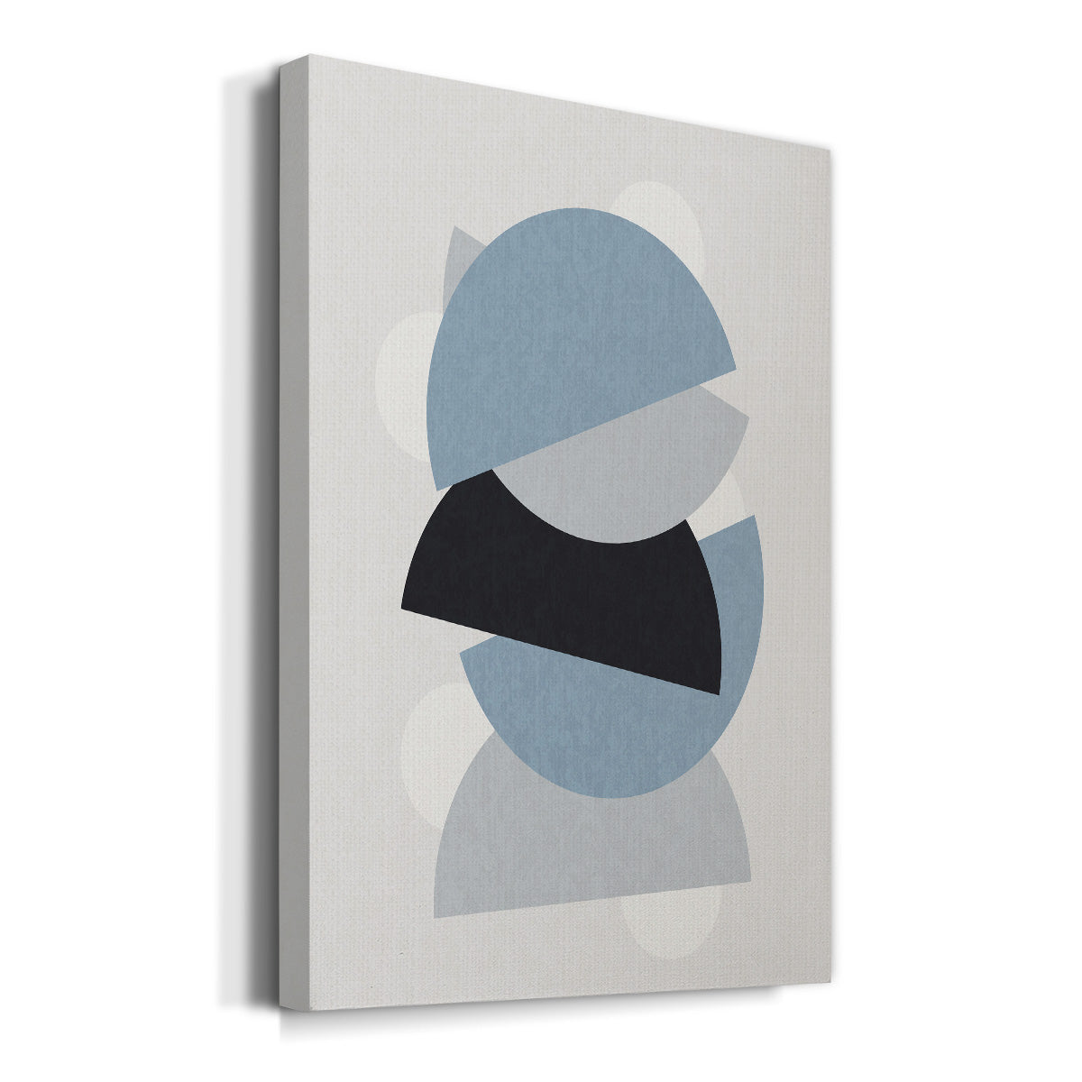 Shapely Blues I Premium Gallery Wrapped Canvas - Ready to Hang