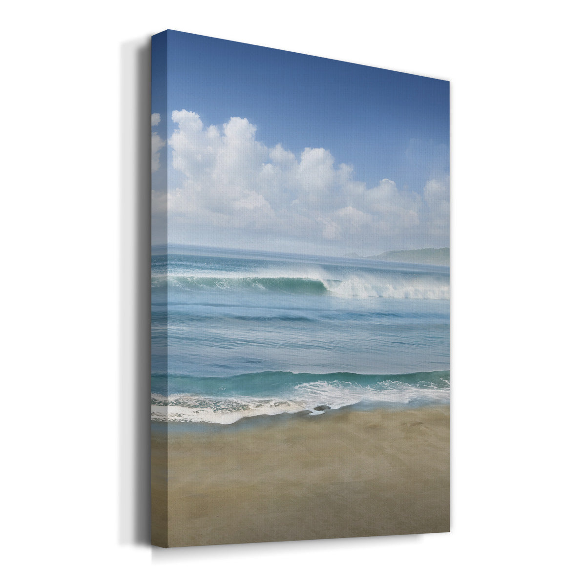Timeless Waves Premium Gallery Wrapped Canvas - Ready to Hang