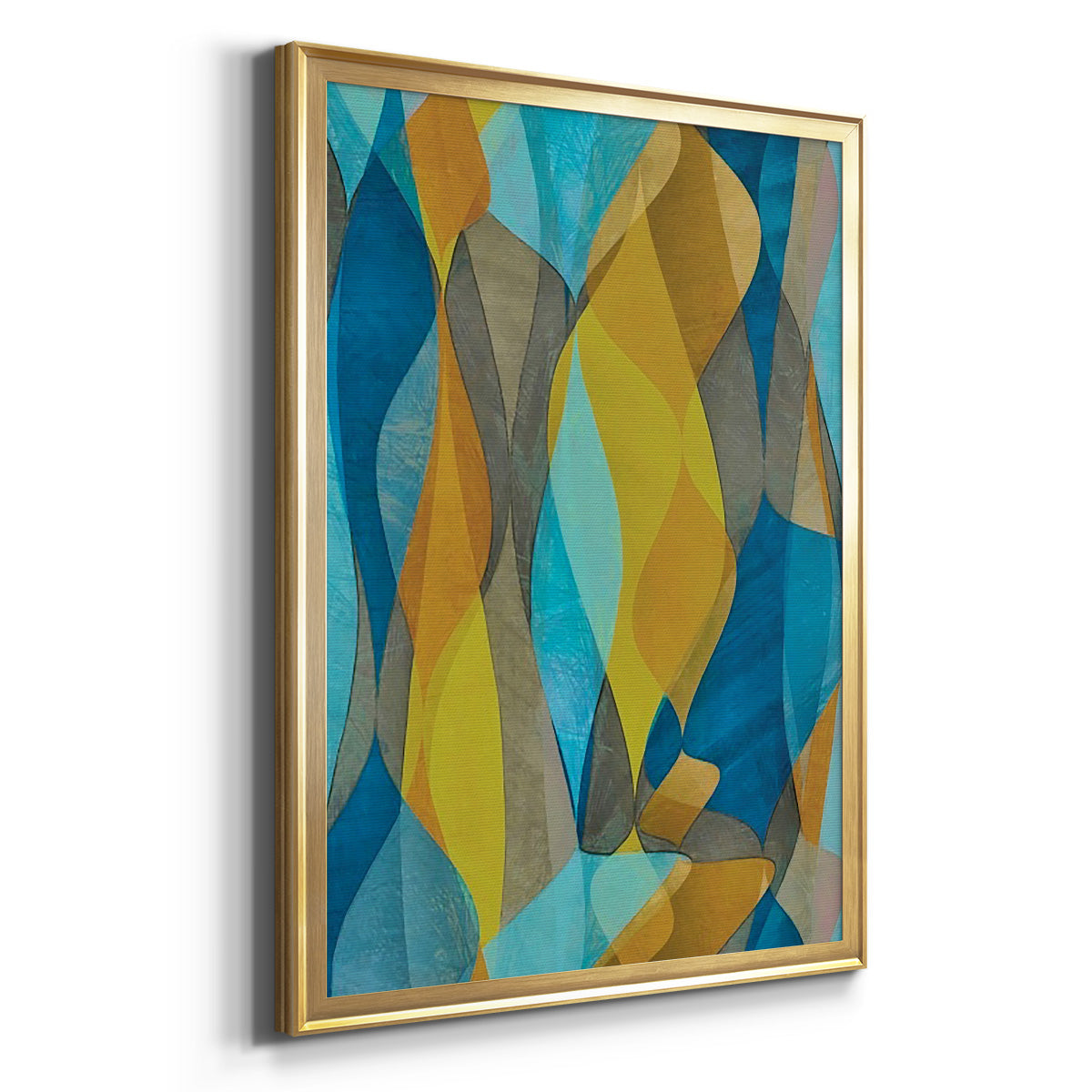 Colorful Cascade II Premium Framed Print - Ready to Hang