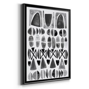 Grey Arches I Premium Framed Print - Ready to Hang