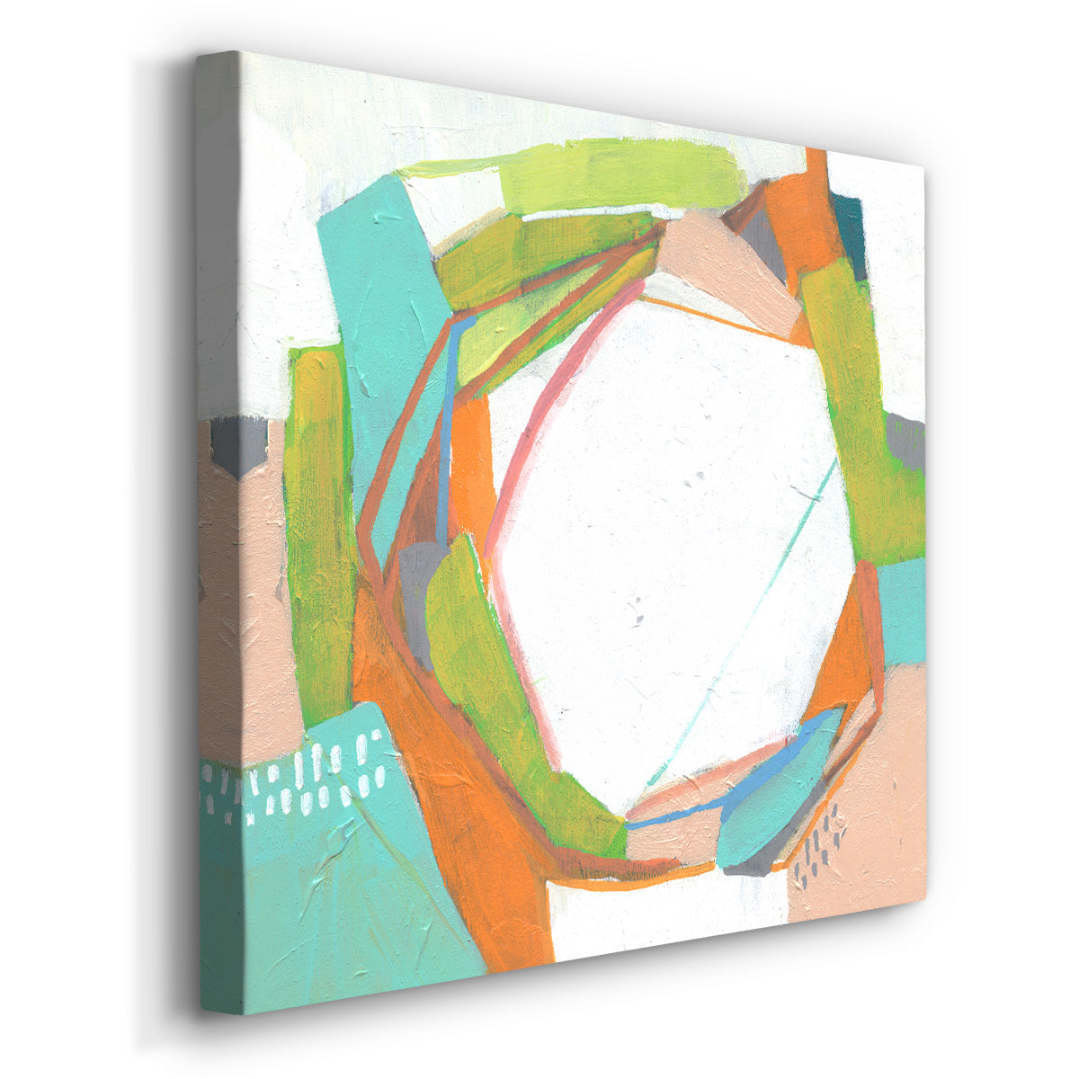 Candy Whorl II-Premium Gallery Wrapped Canvas - Ready to Hang