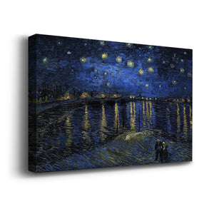 Starry Night Over Rhone - Canvas Art Print