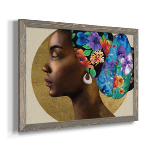 Golden Lady II-Premium Framed Canvas - Ready to Hang