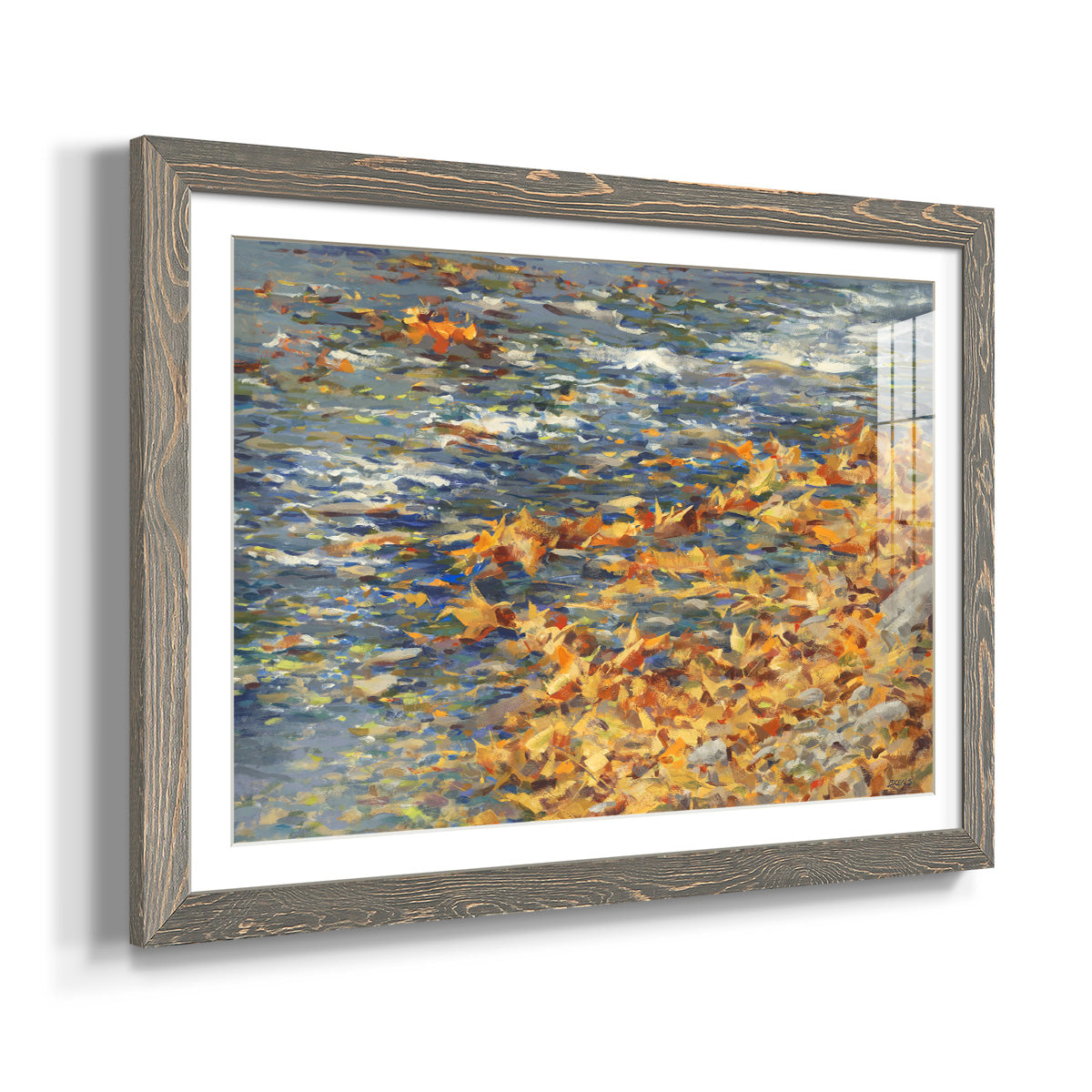 Autumn Creek-Premium Framed Print - Ready to Hang