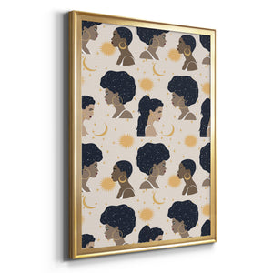 Heavenly Hair Collection E Premium Framed Print - Ready to Hang