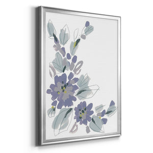 Periwinkle Patch III Premium Framed Print - Ready to Hang