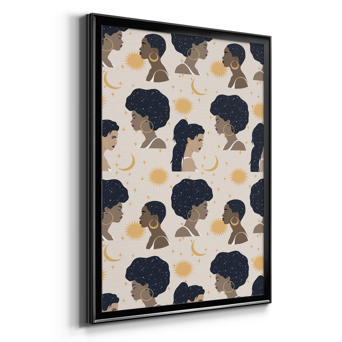 Heavenly Hair Collection E Premium Framed Print - Ready to Hang