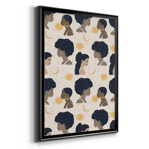 Heavenly Hair Collection E Premium Framed Print - Ready to Hang