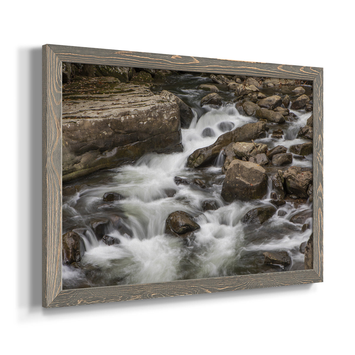 Rushing Calm-Premium Framed Canvas - Ready to Hang