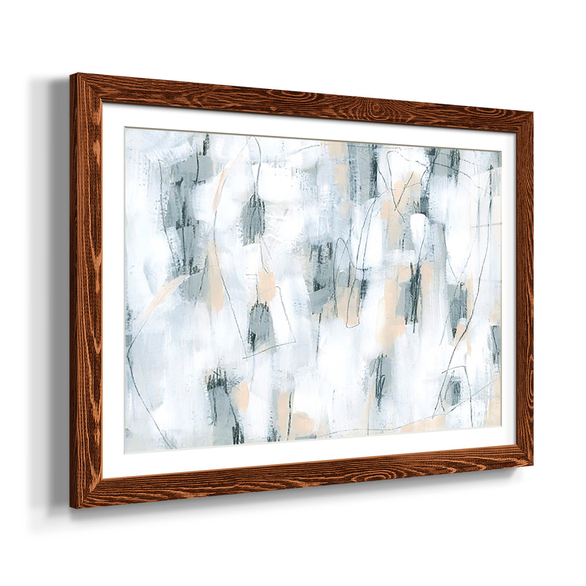Stone Hatchmarks II-Premium Framed Print - Ready to Hang