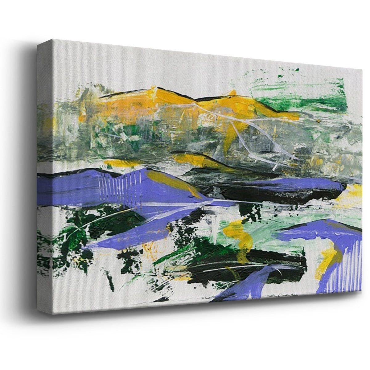 Silent Mountain III Premium Gallery Wrapped Canvas - Ready to Hang