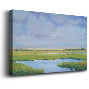 Summer Marsh I Premium Gallery Wrapped Canvas - Ready to Hang