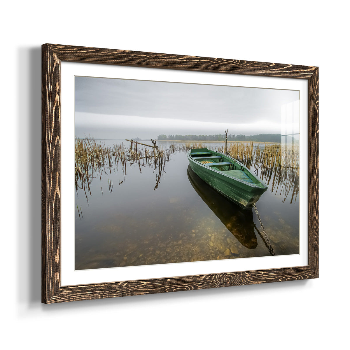 Green One-Premium Framed Print - Ready to Hang