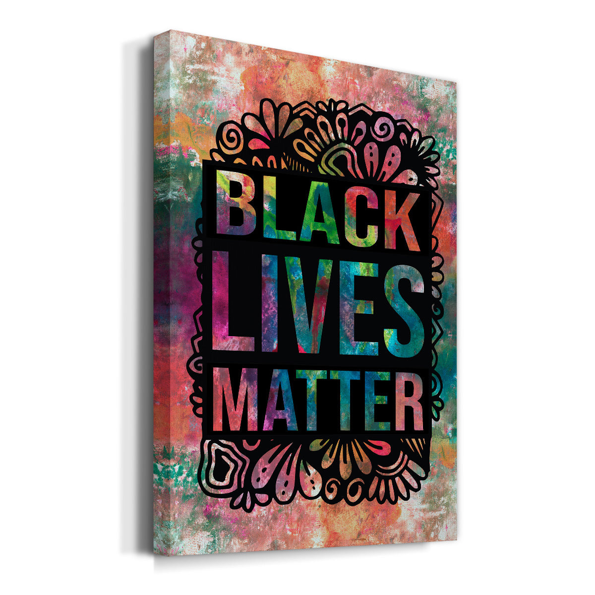 Graffiti Black Lives Matter Premium Gallery Wrapped Canvas - Ready to Hang