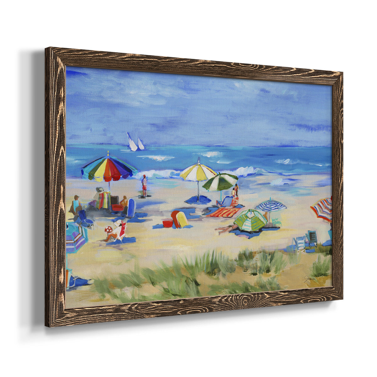 Sunshine State of Mind-Premium Framed Canvas - Ready to Hang