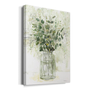 Delicate Greenery II Premium Gallery Wrapped Canvas - Ready to Hang