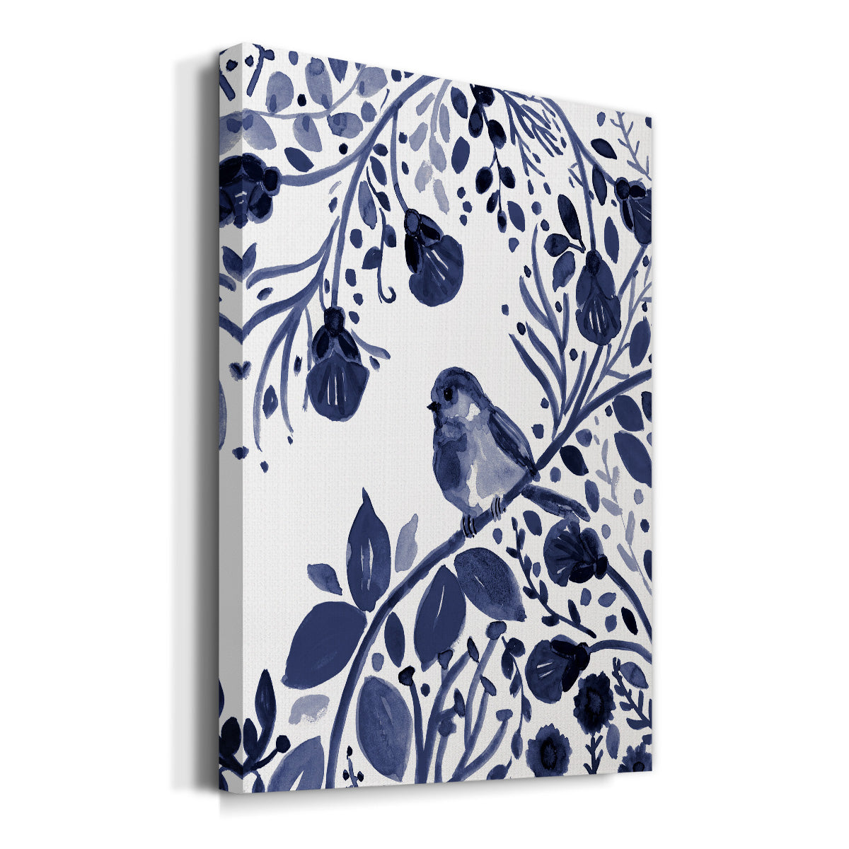 Indigo Song II Premium Gallery Wrapped Canvas - Ready to Hang
