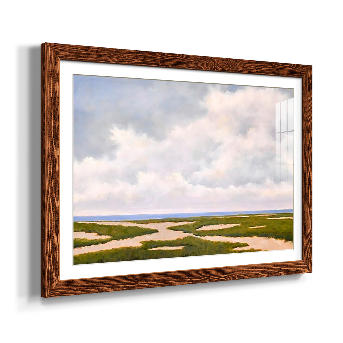 Beach Dunes-Premium Framed Print - Ready to Hang
