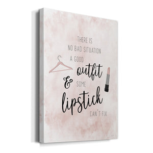 Outfit and Lipstick Premium Gallery Wrapped Canvas - Ready to Hang