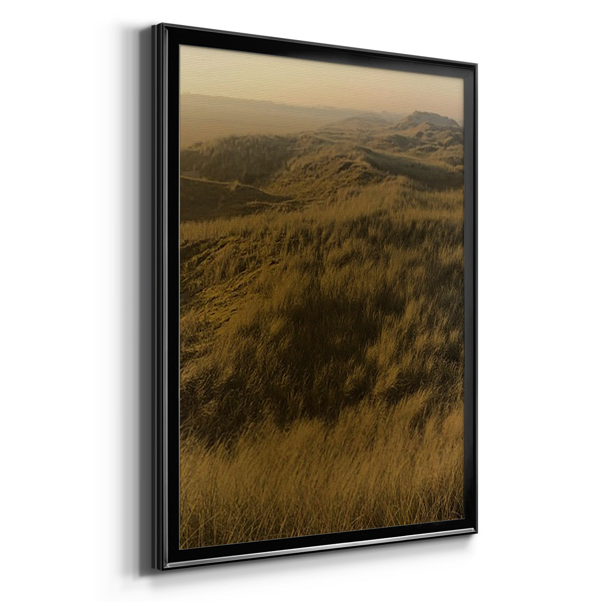 Golden Fog I Premium Framed Print - Ready to Hang