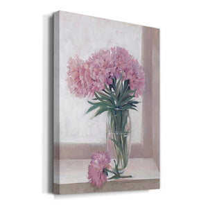 Windowsill Floral I Premium Gallery Wrapped Canvas - Ready to Hang