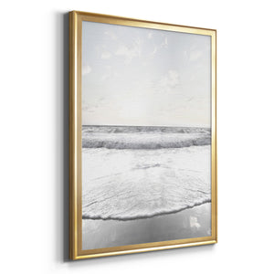 Serene Shore Premium Framed Print - Ready to Hang