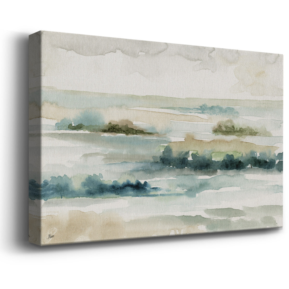 Pastel Panorama Premium Gallery Wrapped Canvas - Ready to Hang