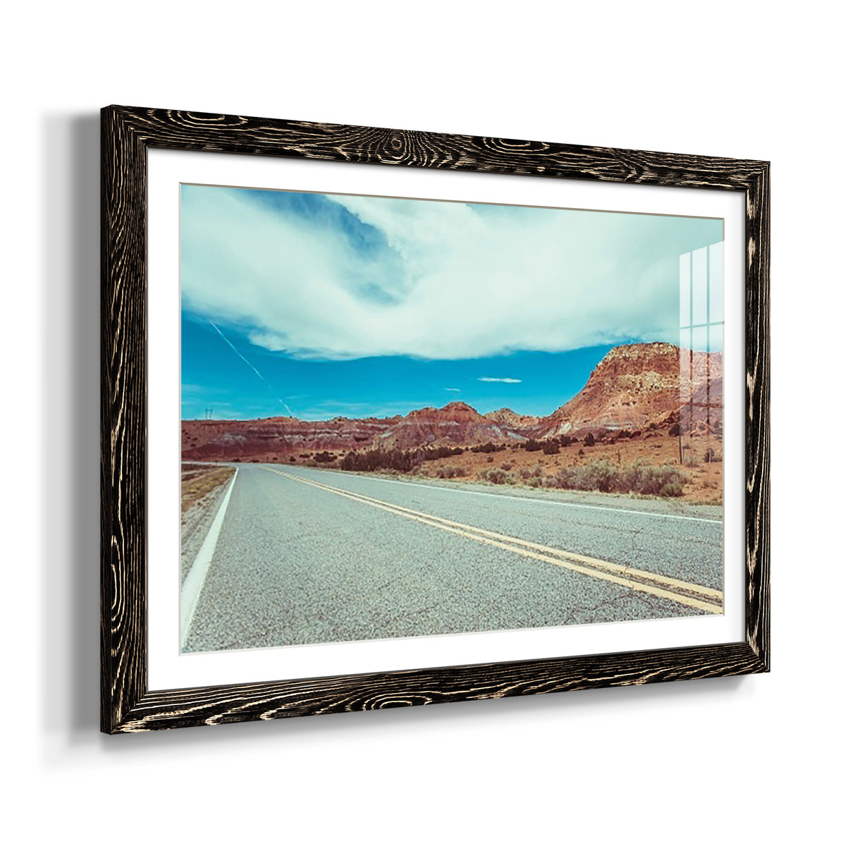 New Mexico Drive I-Premium Framed Print - Ready to Hang