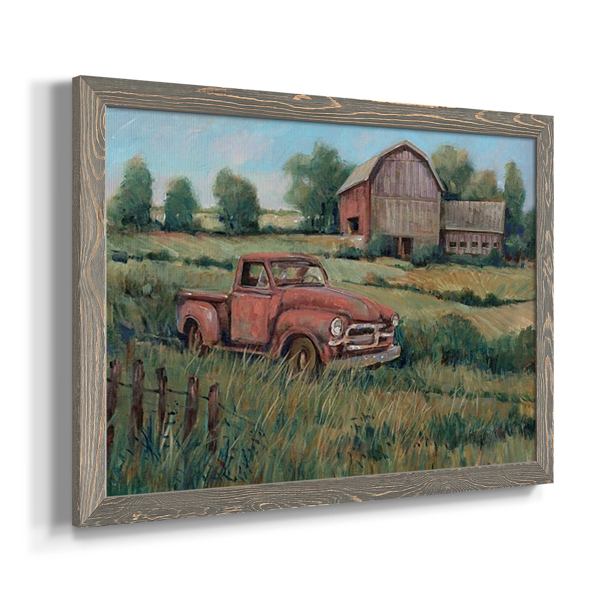 Rusting Away II-Premium Framed Canvas - Ready to Hang