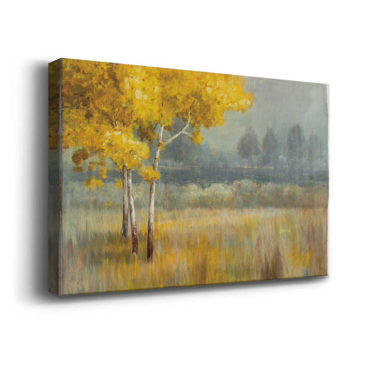 Yellow Landcape - Canvas Art Print