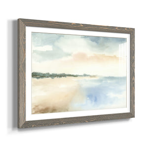 Simple Sea-Premium Framed Print - Ready to Hang