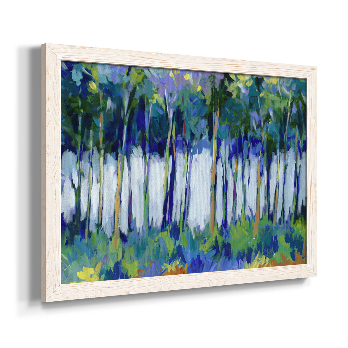 Light Through the Trees-Premium Framed Canvas - Ready to Hang