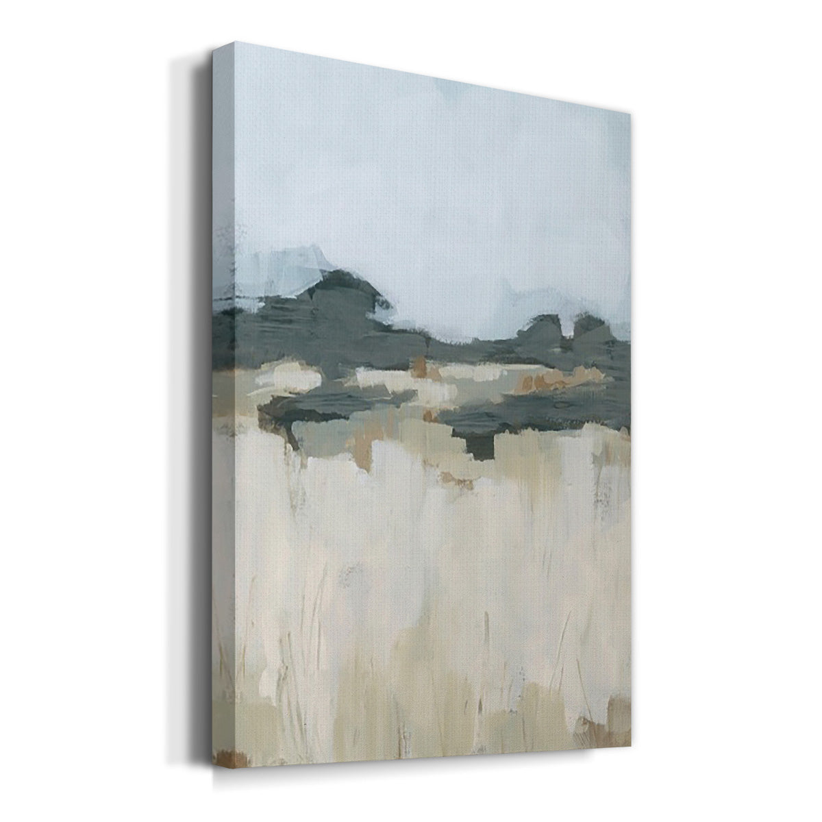 Brushstroke Badlands II Premium Gallery Wrapped Canvas - Ready to Hang