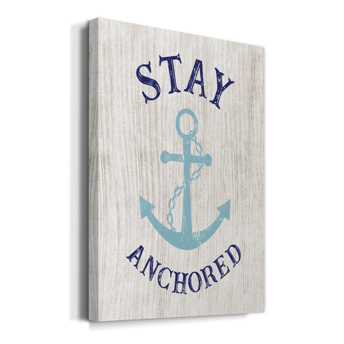 Stay Anchored Premium Gallery Wrapped Canvas - Ready to Hang